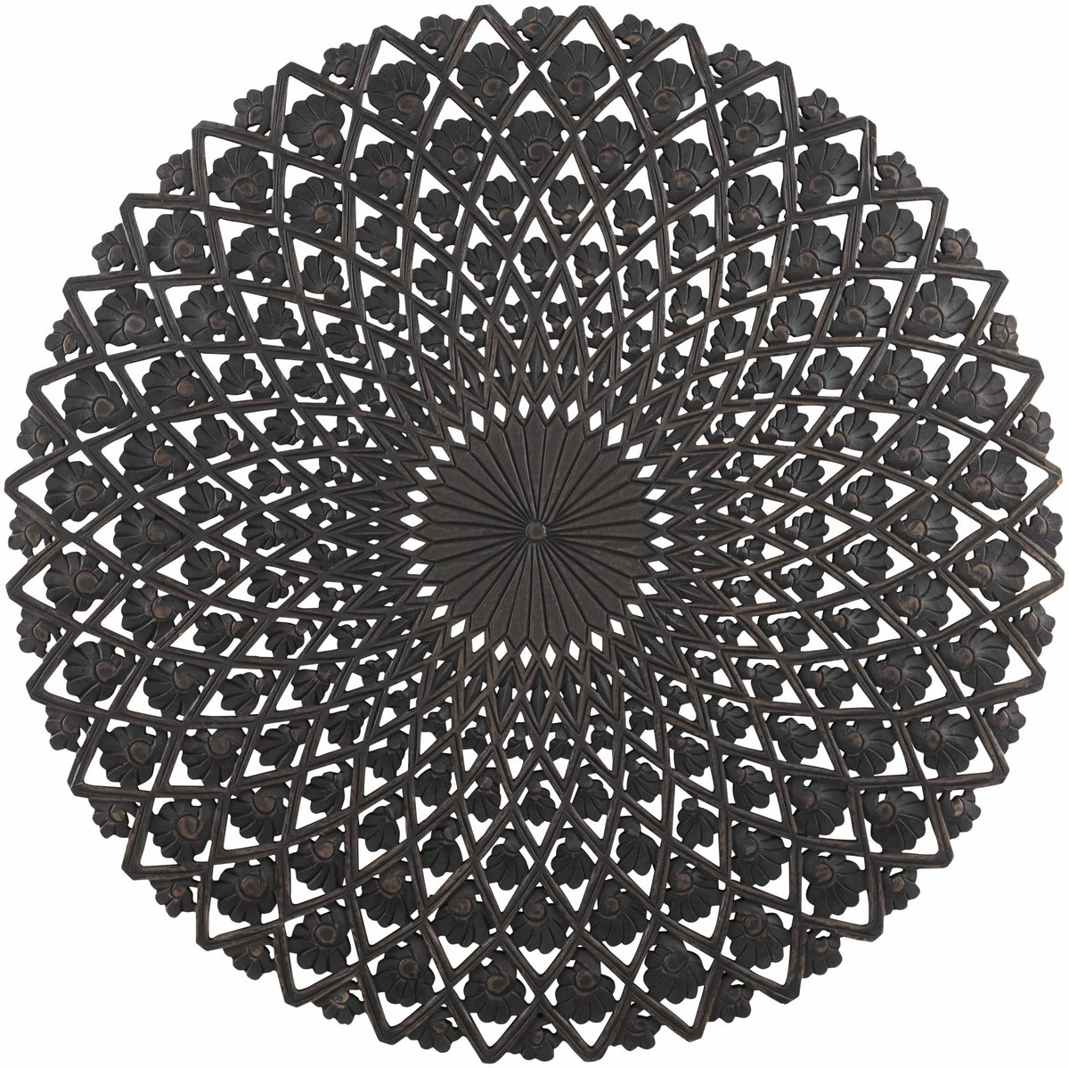 Chancelade Dark Brown Wall Carving